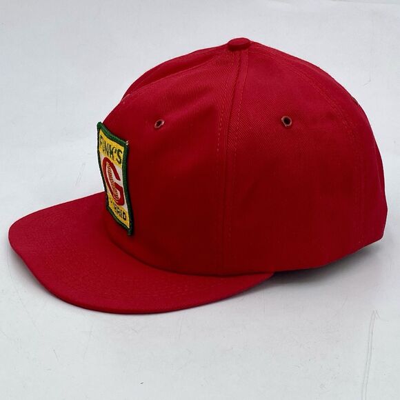 Vintage K-Brand Funk's G Hybrid Snapback Trucker Hat Red USA Made (H23) - Picture 4 of 10